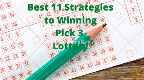 Smart Pick 3: Strategies For Winning The Lottery .